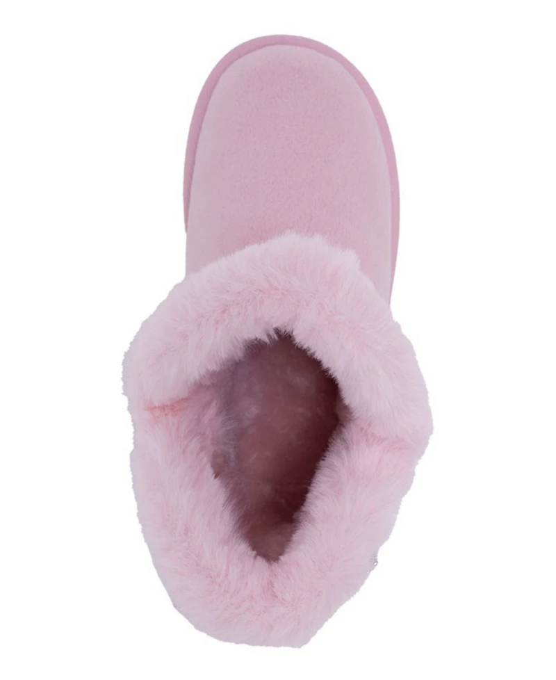 Bebe Girls' 1-13 Rhinestone Bow Details Winter Boots