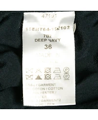 Pre-Owned Chloe Women's Navy Blue Lace Asymmetric Strapless Top