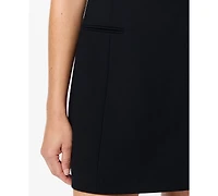 French Connection Women's Boat Neck Sleeveless Mini Dress