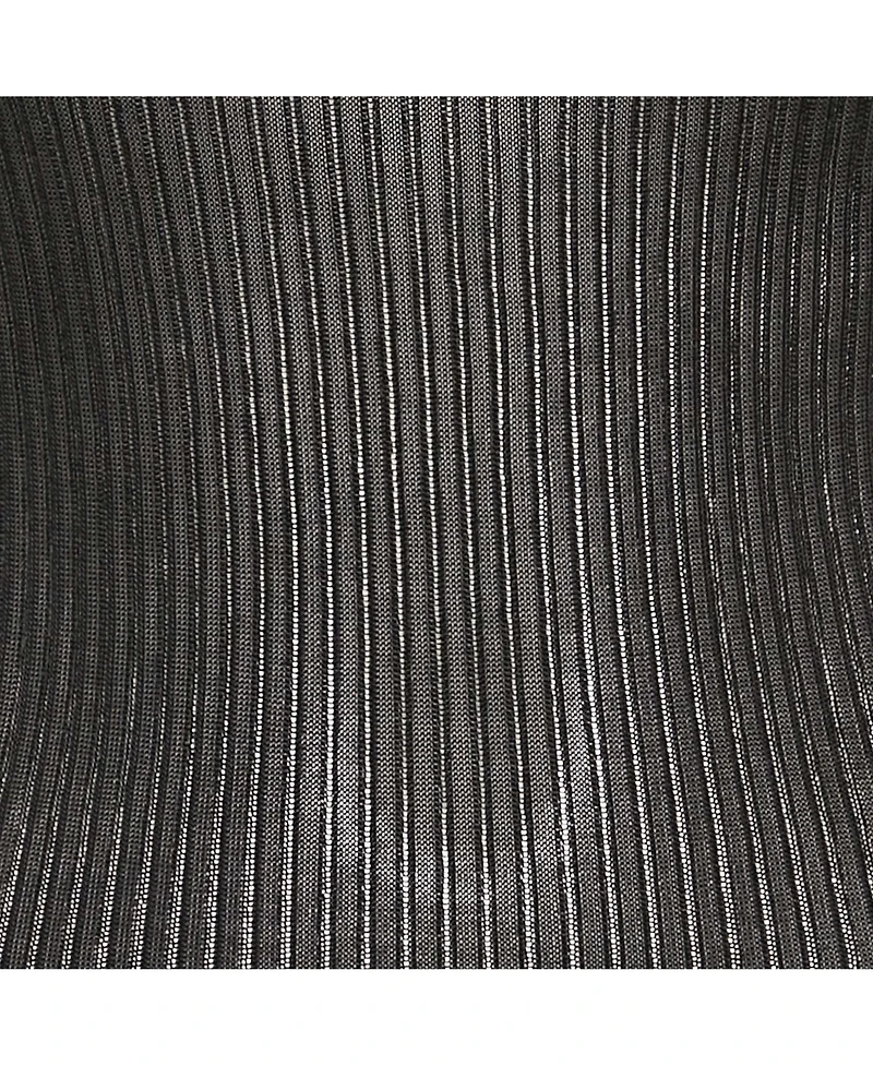 Pre-Owned Balmain Women's Rib Knit Long Sleeve Top