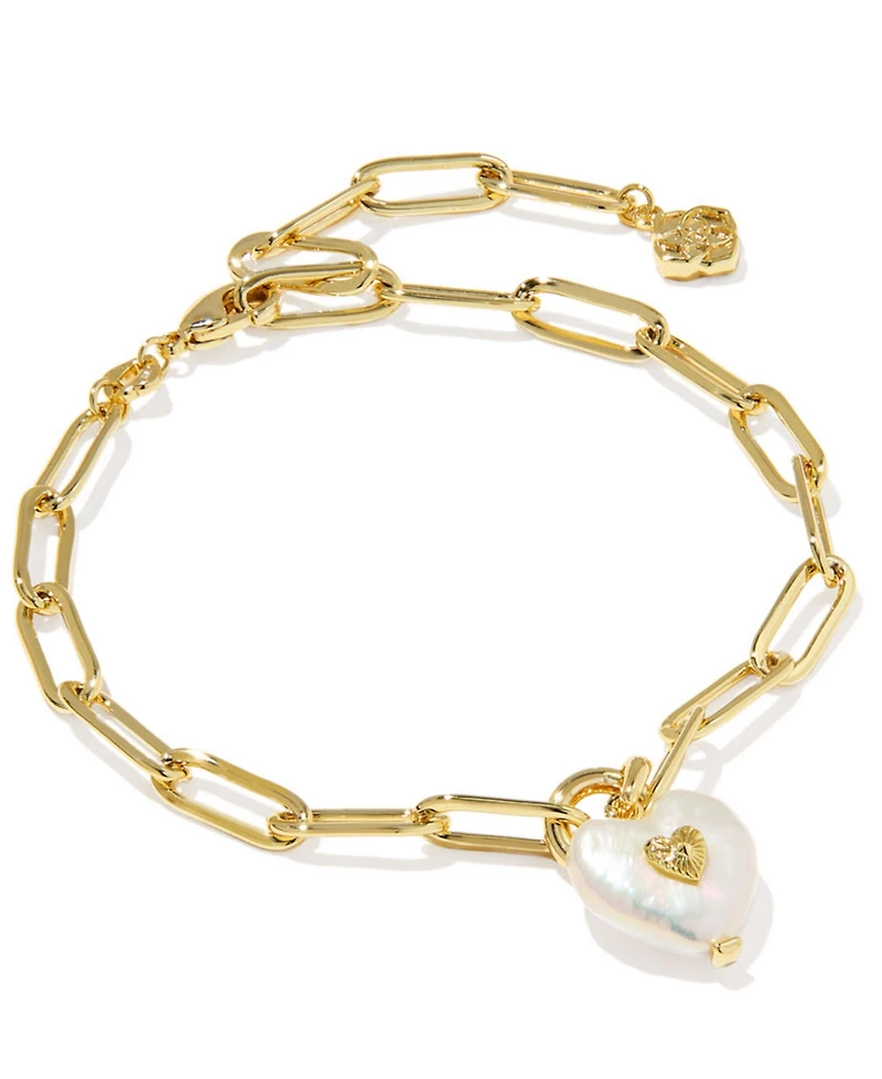Kendra Scott Gold Plated Sasha Linked Chain Bracelet
