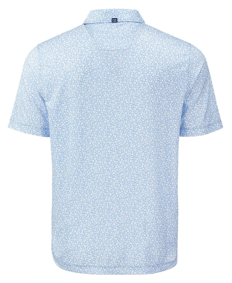 Cutter & Buck Men's Pike Eco Flora Print Recycled Polo