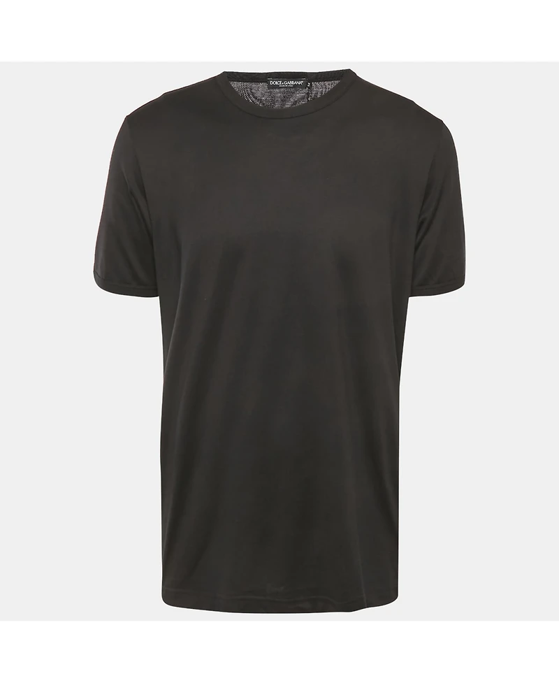 Pre-Owned Dolce & Gabbana Women's Cotton Knit Crew Neck T-Shirt