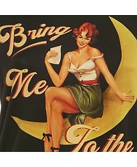 Pre-Owned Dolce & Gabbana Women's Bring Me To The Moon Print Jersey Sleeveless Top