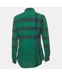 Pre-Owned Burberry Women's Brit Nova Check Cotton Shirt
