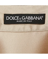 Pre-Owned Dolce & Gabbana Women's Satin Button Detail Shirt