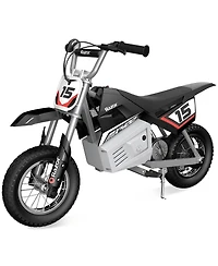 Razor MX400 Dirt Rocket 24V Electric Toy Motocross Motorcycle Dirt Bike, Black
