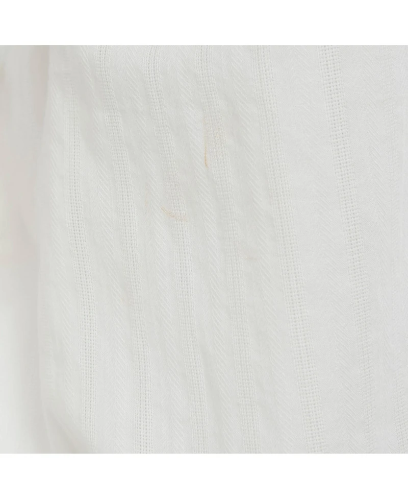 Pre-Owned Jacquemus Women's Cotton Ruched Detail La Bomba Shirt