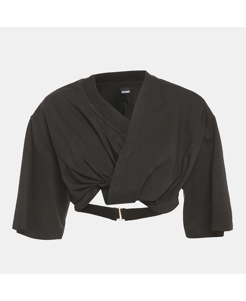 Pre-Owned Jacquemus Women's Lo Bahia Court Cotton T-Shirt