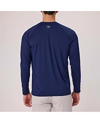 Snapper Rock Men's Heritage Navy Ls Outbound Tee