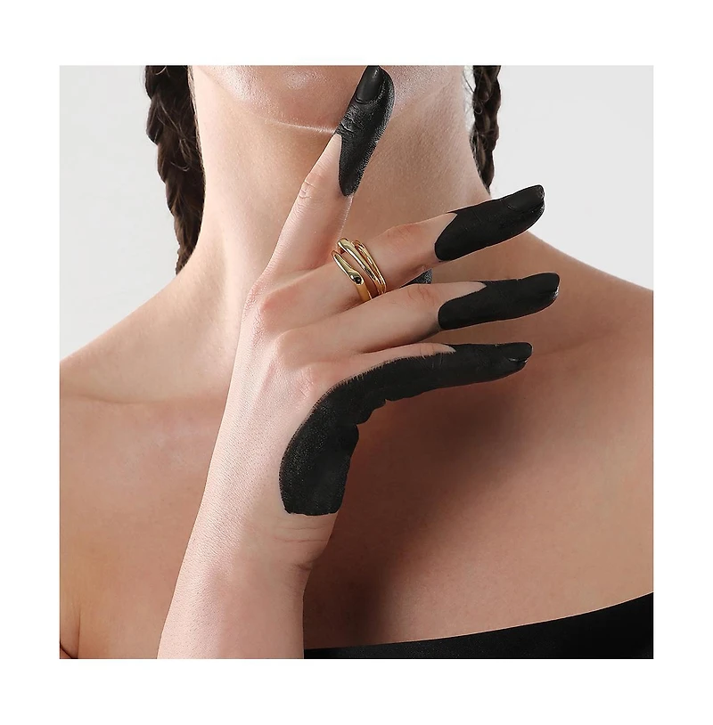 Sohi Women's The Baroque Statement Ring