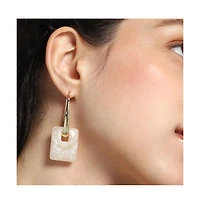 Women's The Puffer-Glaze Hoop Earrings - California Gold