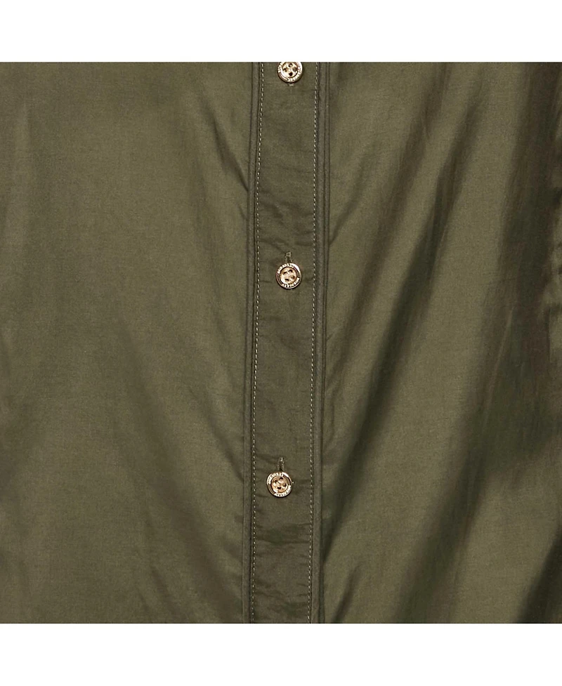 Pre-Owned Burberry Women's London Vintage Button Front Blouse