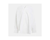 Pre-Owned Balenciaga Women's Cotton Knotted Vareuse Shirt