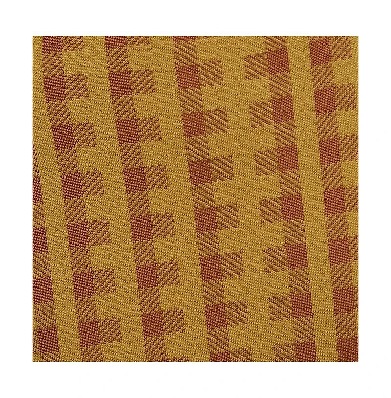 Pre-Owned Dries Van Noten Women's Checked Knit Midi Skirt