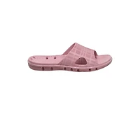 Tecs Women's Pvc Slide Sandal Rose