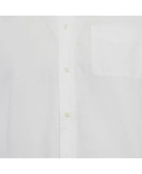 Pre-Owned Brunello Cucinelli Men's White Cotton Buttoned Half Sleeve Shirt