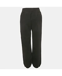 Pre-Owned Off-White Women's Logo Embroidered Cotton Sweatpants