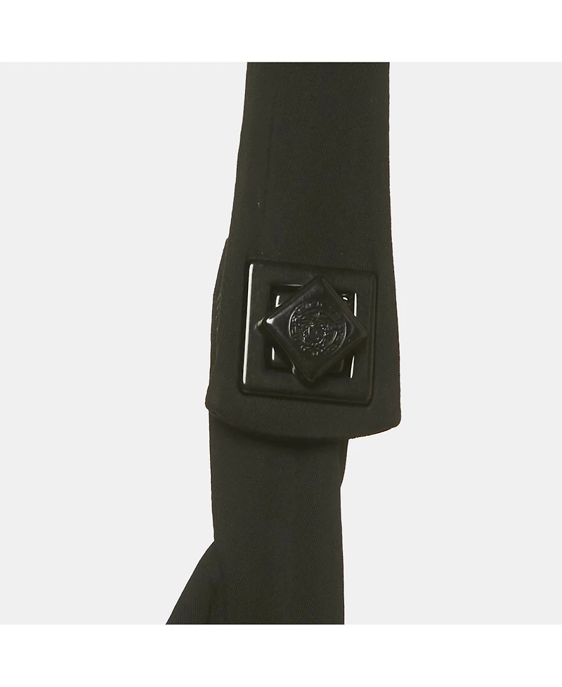 Pre-Owned Versace Women's Black Jersey Halter Neck Top