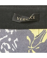 Pre-Owned Versace Women's Multicolor Printed Silk Shirt