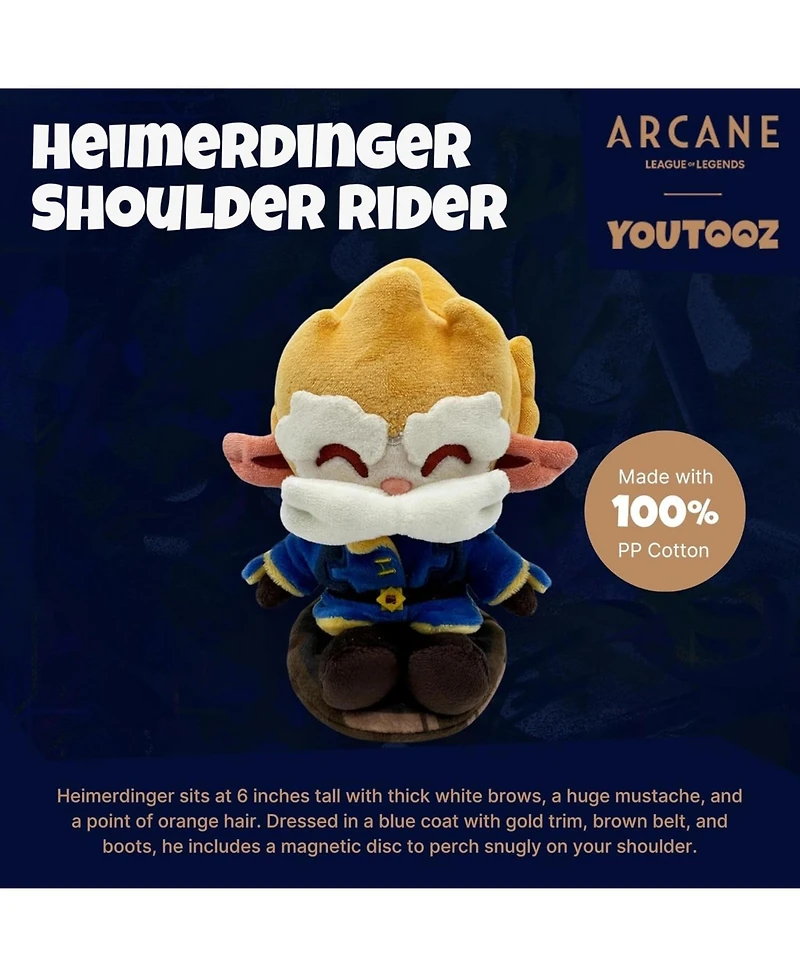 Youtooz: Arcane Collection [Heimerdinger Shoulder Rider] 6-Inch Plush