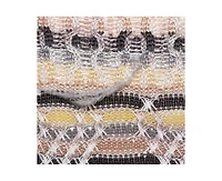 Pre-Owned Missoni Women's Multicolor Jacquard Eyelet Knit Cardigan