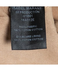 Pre-Owned Isabel Marant Women's Etoile Khaki Brown Denim Jeans