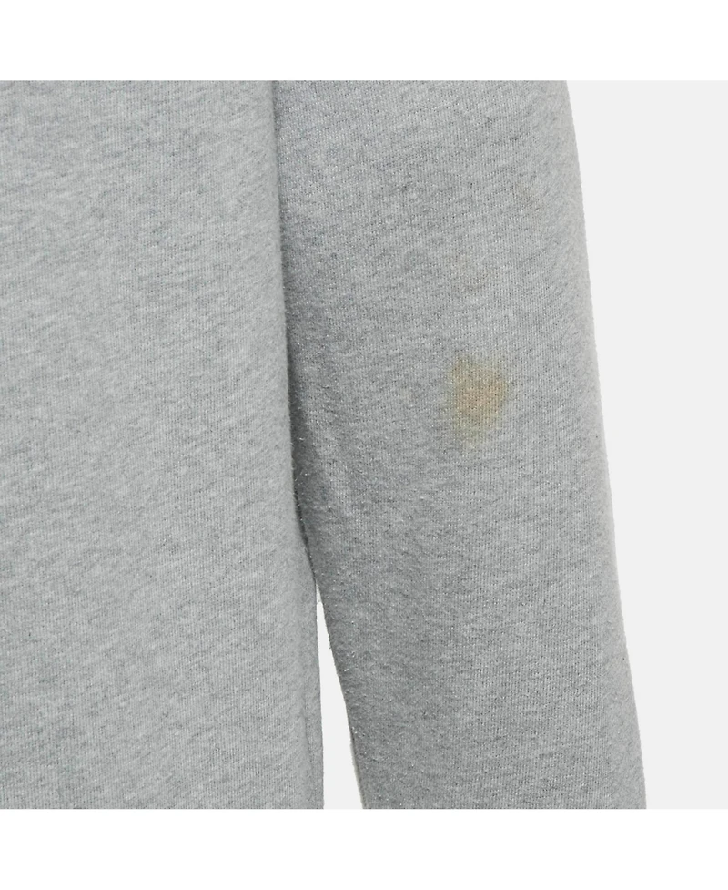 Pre-Owned Versace Women's Jeans Couture Grey Logo Applique Cotton Knit Sweatshirt