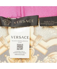 Pre-Owned Versace Women's Multicolor Printed Jersey Leggings