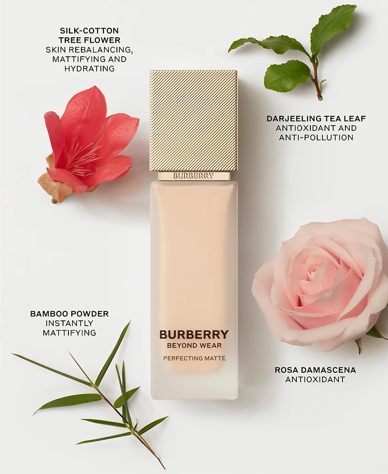 Burberry Beyond Wear Perfecting Matte Foundation, 1 oz.