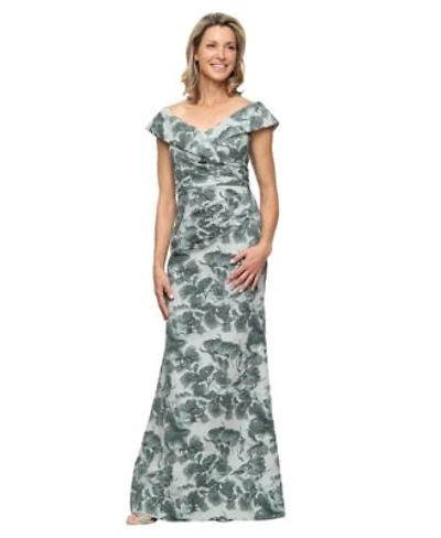 Alex Evenings Womens Off The Shoulder Long Dress