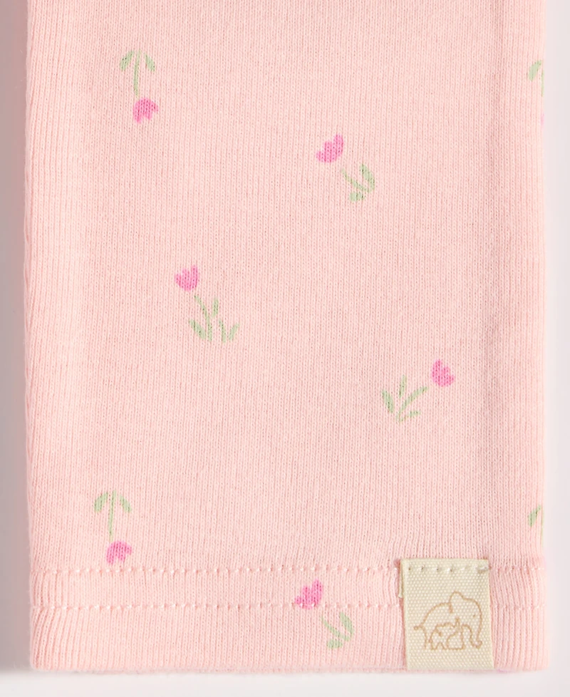 First Impressions Baby Girls' The Garden Cotton Pants, 3-Pack, Macy's Exclusive