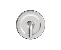 Casainc Moen-Compatible Replacement Shower Trim Kit Stainless Steel Panel and Alloy Lever
