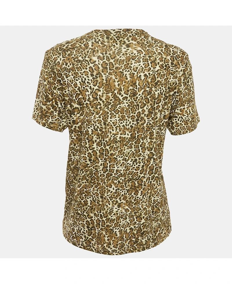 Pre-Owned Isabel Marant Women's Leopard Print Cotton Zewel T-Shirt