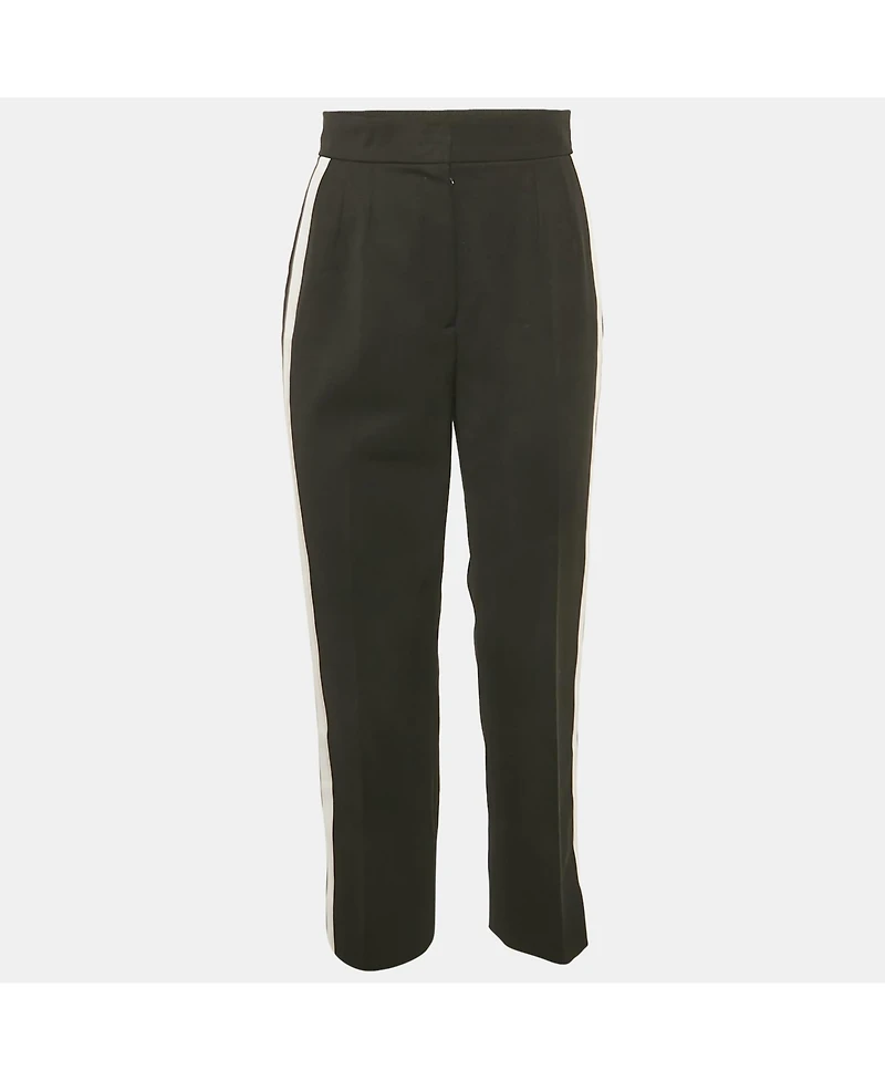 Pre-Owned Dolce & Gabbana Women's Gabardine Tapered Trousers
