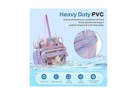 Clear See Through Tote Bag for Women