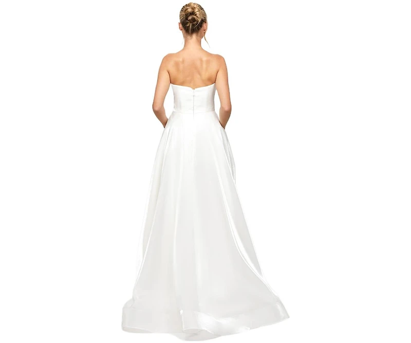 Bariano Women's Faiy Asymertric Hi Low Gown