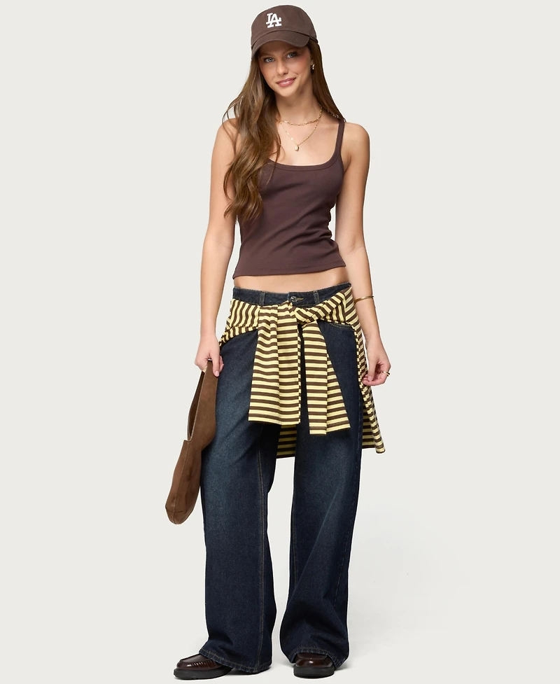 Edikted Women's Basic Babe Tank Top