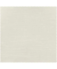 Half Price Drapes Off White Ruched Vintage Textured Faux Dupioni Silk Curtain