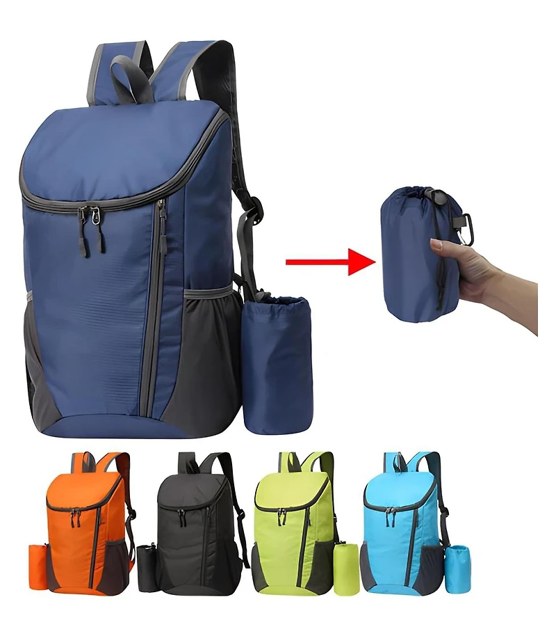 Portable Foldable Backpack Folding Mountaineering Bag, Ultralight Outdoor Cycling Rucksack, Travel Hiking Knapsack