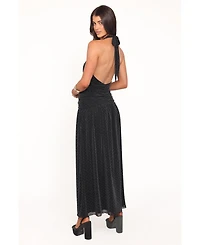 Petal and Pup Women's Lucas Halterneck Maxi Dress