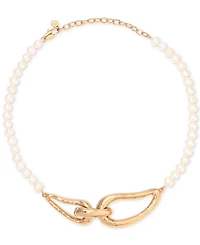 Ettika Molten Muse Cultivated Pearl Necklace