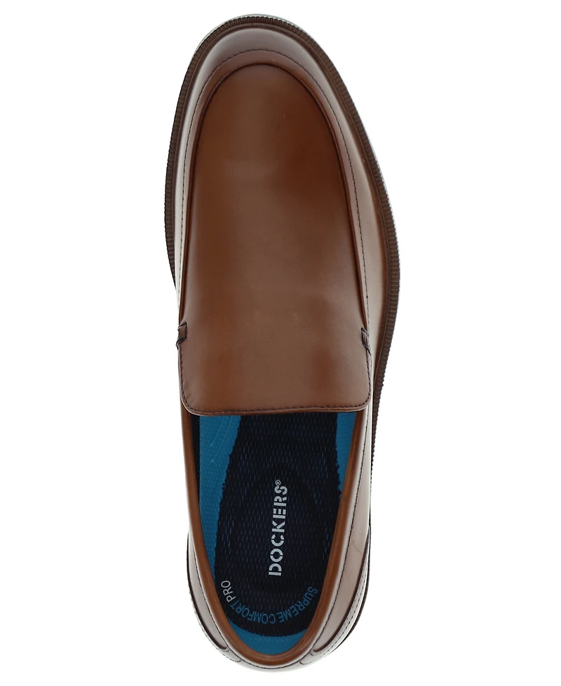 Dockers Men's Ayers Leather Dress Slip-On Shoes