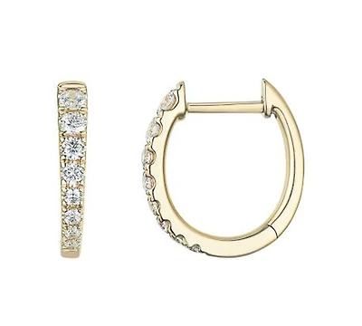 Macy's Diamond Earrings (1/2 ct. t.w.) in 14k Yellow Gold