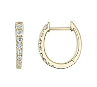 Macy's Diamond Earrings (1/2 ct. t.w.) in 14k Yellow Gold