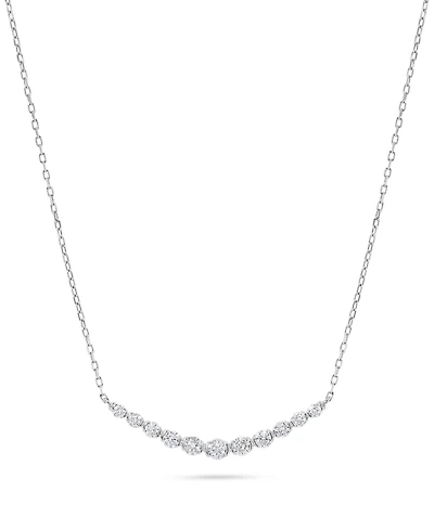 Macy's Diamond Necklace (3/4 ct. t.w.) in 14k White Gold