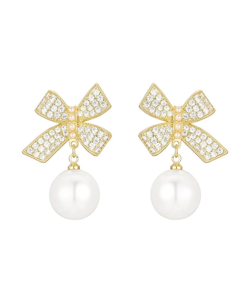 Untamed Petals Jenny Bow Earrings