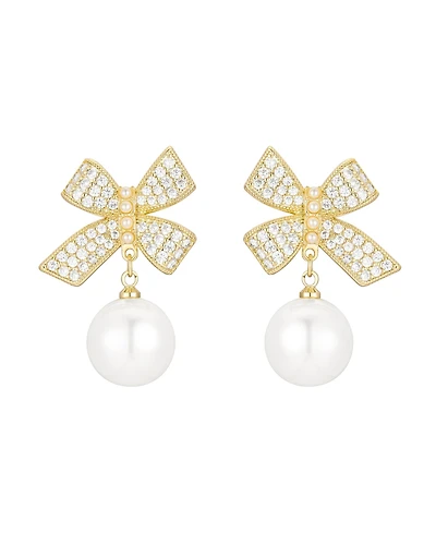 Untamed Petals Jenny Bow Earrings