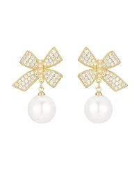 Untamed Petals Jenny Bow Earrings