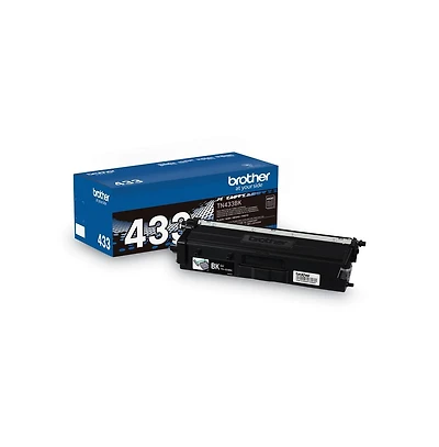 Brother TN433BK 4,500 Page-Yield High-Yield Toner - Black